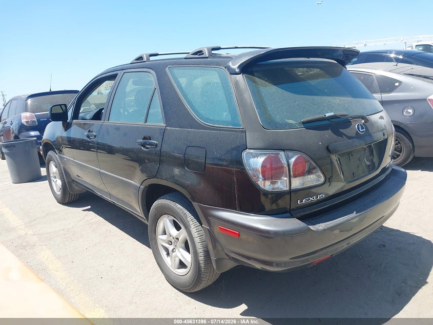 2001 Lexus Rx 300 VIN JTJGF10U210108950 IAAI salvage auction — NORMAL WEAR, Clear - Dealer Only (California), sold $750 on 2026-07-15 (photo 3)