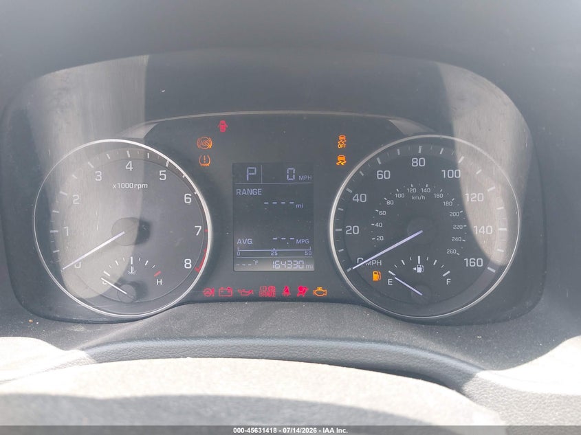 2017 Hyundai Elantra VIN KMHD74LF7HU071930 IAAI salvage auction — NORMAL WEAR, Clear (Arkansas), sold $575 on 2026-07-29 (photo 7)