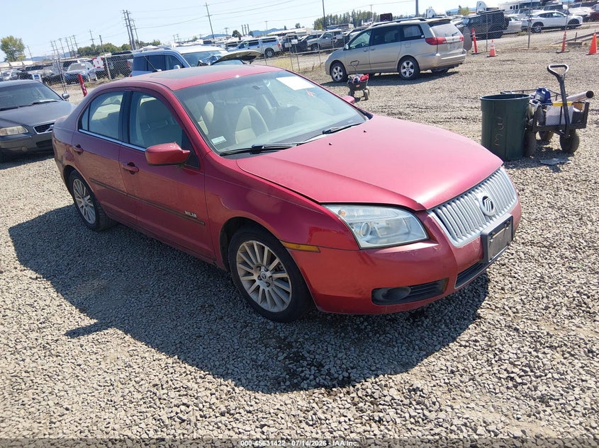 2008 Mercury Milan VIN 3MEHM08148R661481 IAAI salvage auction — NORMAL WEAR, Clear - Public Restricted (Oregon), sold $225 on 2026-07-29 (photo 1)
