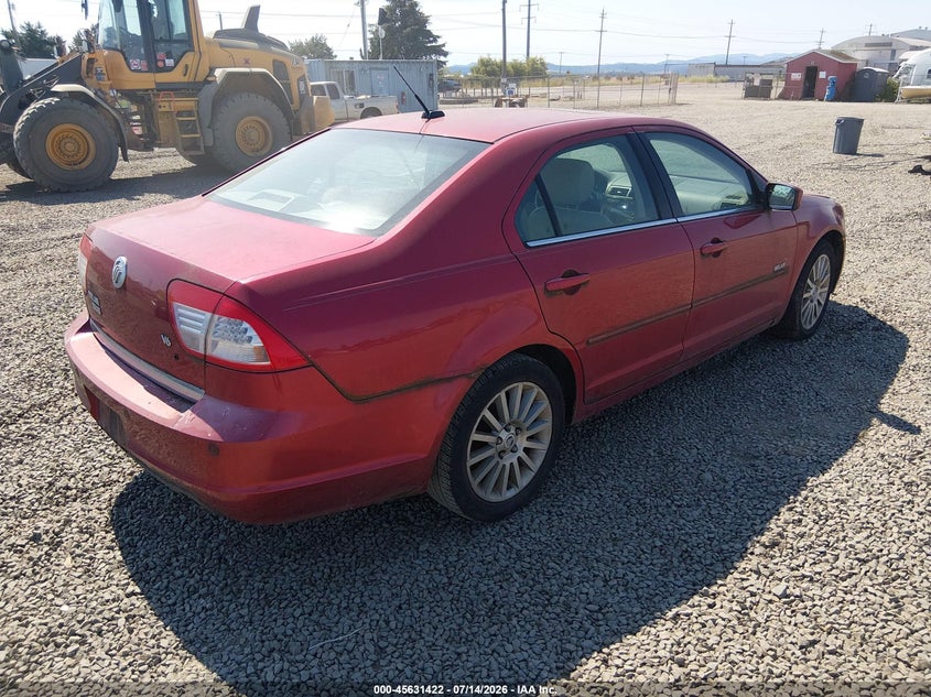 2008 Mercury Milan VIN 3MEHM08148R661481 IAAI salvage auction — NORMAL WEAR, Clear - Public Restricted (Oregon), sold $225 on 2026-07-29 (photo 4)