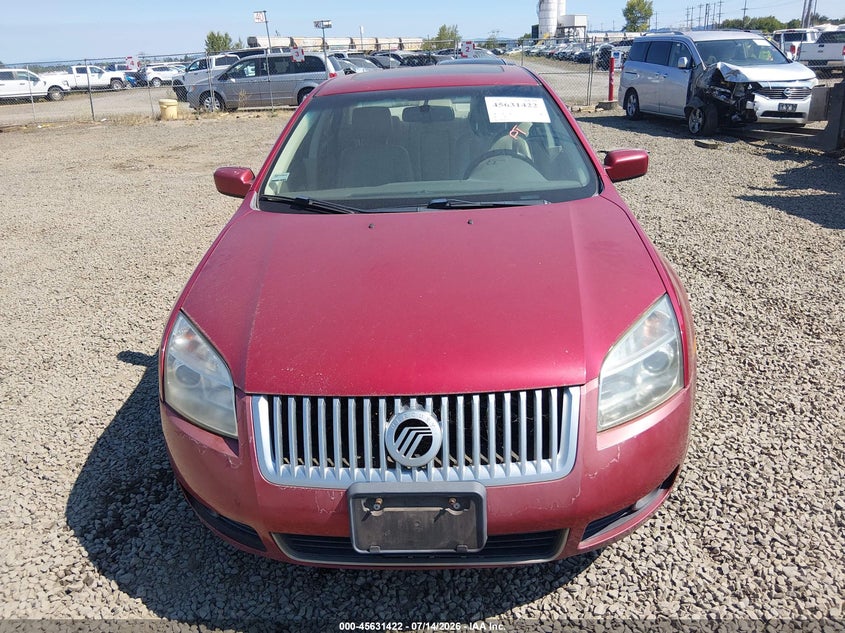 2008 Mercury Milan VIN 3MEHM08148R661481 IAAI salvage auction — NORMAL WEAR, Clear - Public Restricted (Oregon), sold $225 on 2026-07-29 (photo 6)