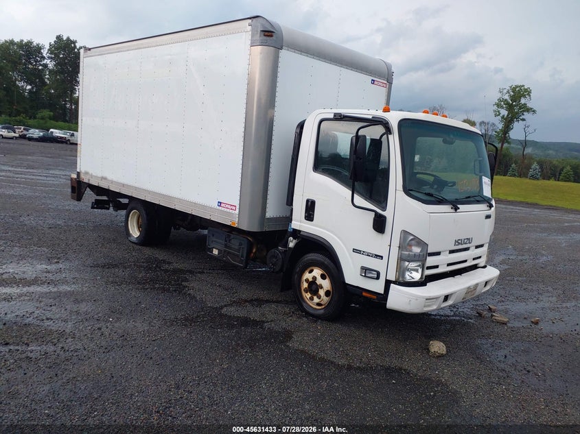 2015 Isuzu Npr VIN JALC4W16XF7000576 IAAI salvage auction — RIGHT FRONT, Clear (New Jersey), sold $9,100 on 2026-09-10 (photo 1)