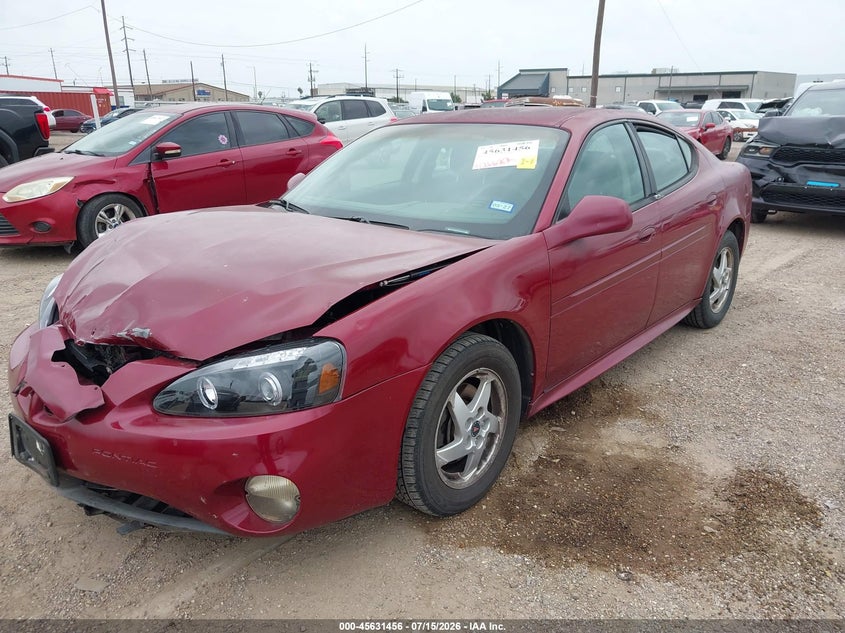 2004 Pontiac Grand prix VIN 2G2WP522841221913 IAAI salvage auction — FRONT END, Salvage (Texas), sold $275 on 2026-09-09 (photo 2)