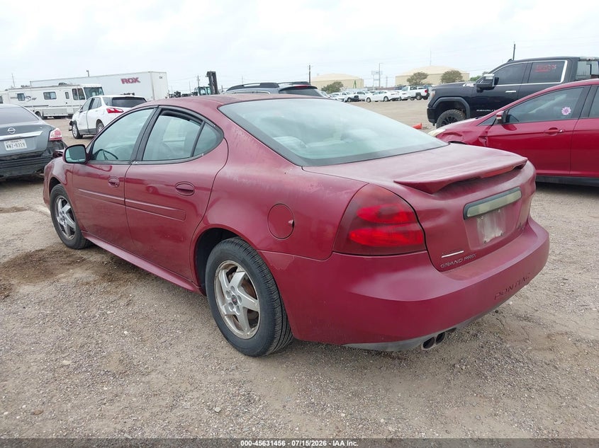 2004 Pontiac Grand prix VIN 2G2WP522841221913 IAAI salvage auction — FRONT END, Salvage (Texas), sold $275 on 2026-09-09 (photo 3)