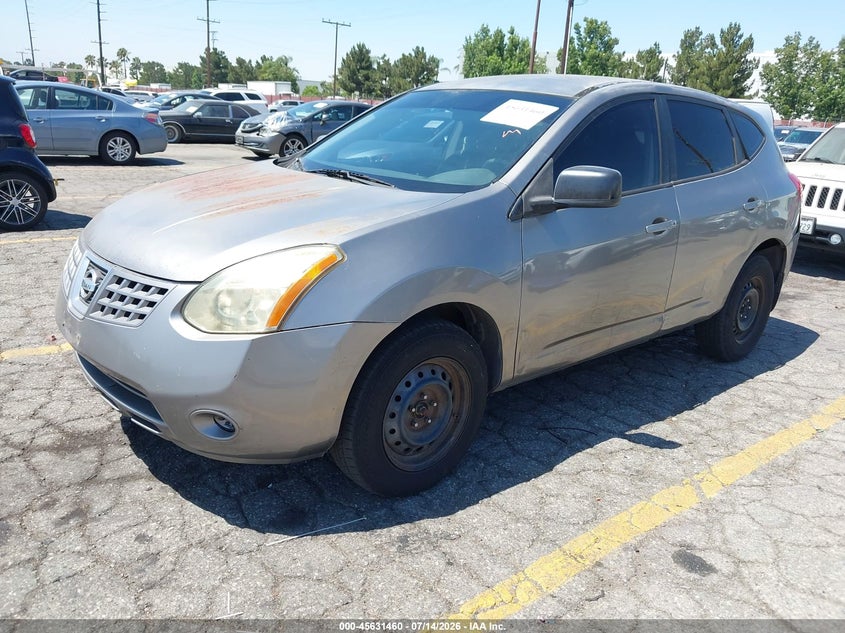 2009 Nissan Rogue sport VIN JN8AS58V09W435093 IAAI salvage auction — NORMAL WEAR, Salvage Title - Dealer (California), sold $250 on 2026-07-28 (photo 2)
