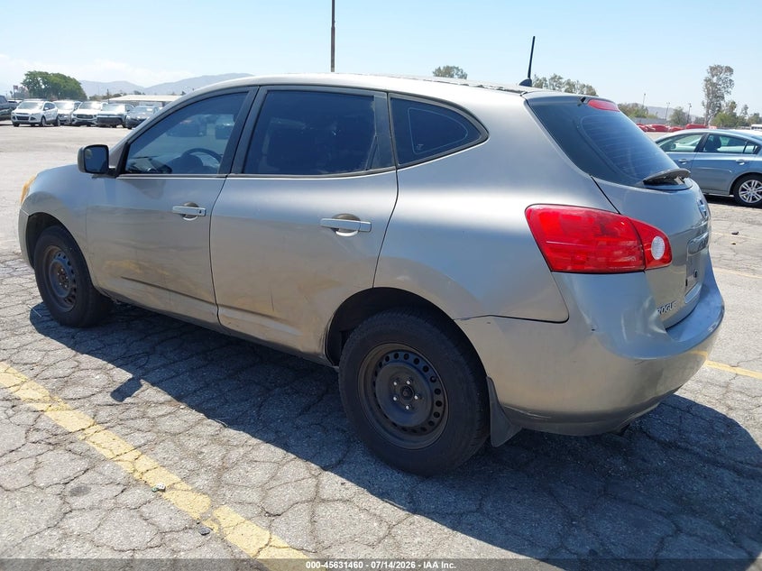 2009 Nissan Rogue sport VIN JN8AS58V09W435093 IAAI salvage auction — NORMAL WEAR, Salvage Title - Dealer (California), sold $250 on 2026-07-28 (photo 3)
