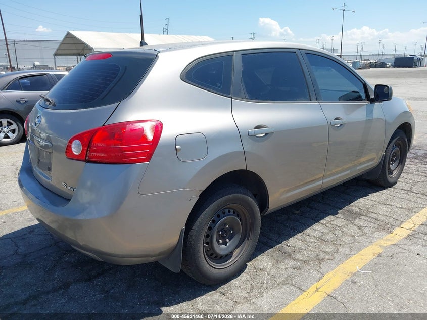 2009 Nissan Rogue sport VIN JN8AS58V09W435093 IAAI salvage auction — NORMAL WEAR, Salvage Title - Dealer (California), sold $250 on 2026-07-28 (photo 4)