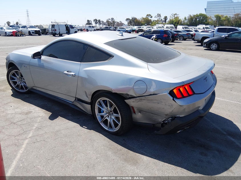2024 Ford Mustang VIN 1FA6P8CF2R5409059 IAAI salvage auction — FRONT END, Salvage Title, sold $13,800 on 2026-08-01 (photo 3)