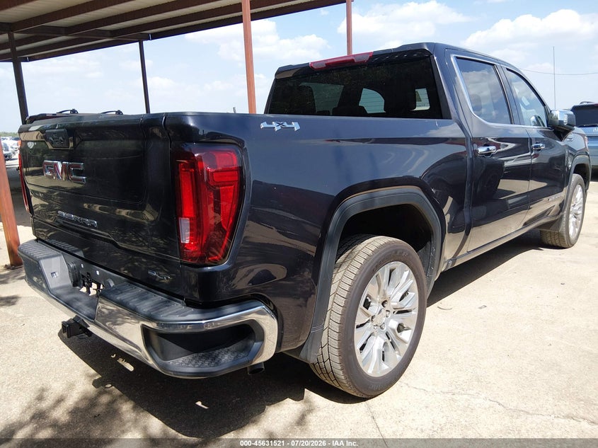 2025 Gmc SIERRA VIN 3GTUUDED3SG349516 IAAI salvage auction — UNKNOWN, Clear (Maryland), sold $21,100 on 2026-07-29 (photo 4)