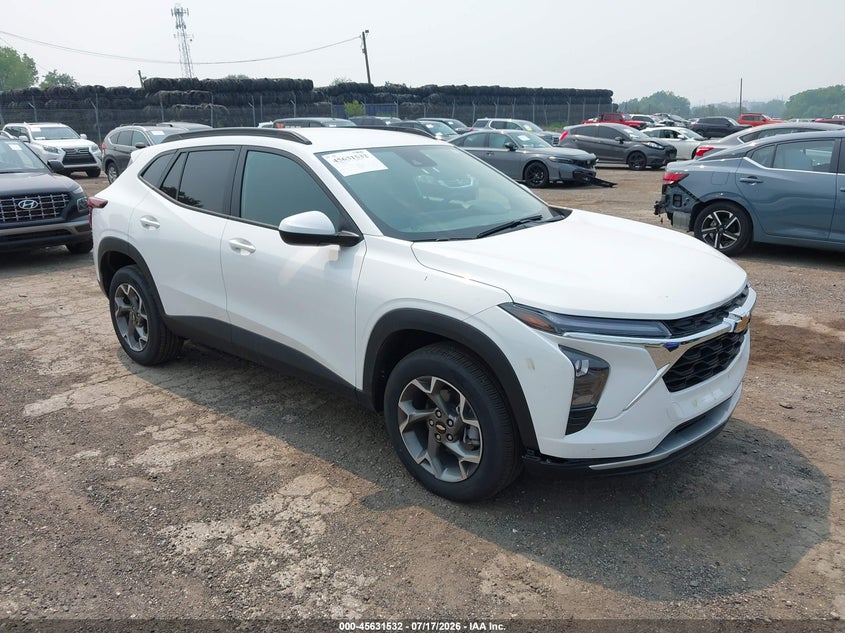 2026 Chevrolet Trax VIN KL77LHEP7TC064692 IAAI salvage auction — REAR END, Salvage Title, sold $13,500 on 2026-07-31 (photo 1)