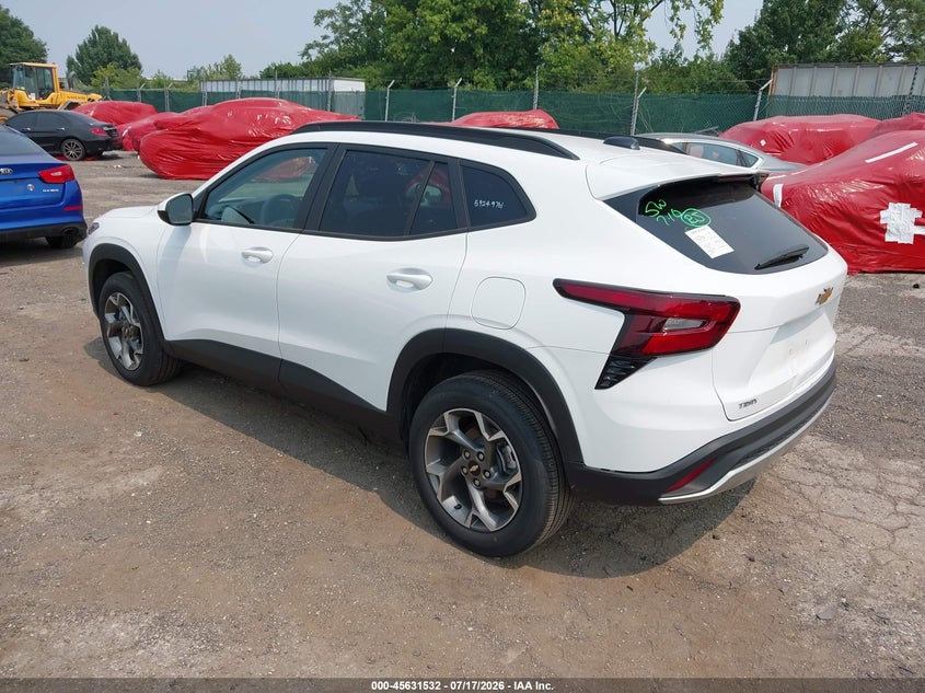2026 Chevrolet Trax VIN KL77LHEP7TC064692 IAAI salvage auction — REAR END, Salvage Title, sold $13,500 on 2026-07-31 (photo 3)