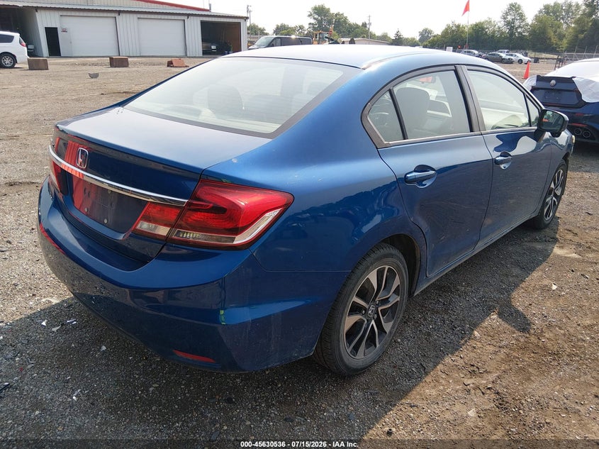 2014 Honda Civic VIN 2HGFB2F82EH560216 IAAI salvage auction — FRONT END, Salvage Title, sold $1,800 on 2026-07-23 (photo 4)
