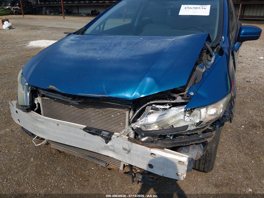 2014 Honda Civic VIN 2HGFB2F82EH560216 IAAI salvage auction — FRONT END, Salvage Title, sold $1,800 on 2026-07-23 (photo 6)