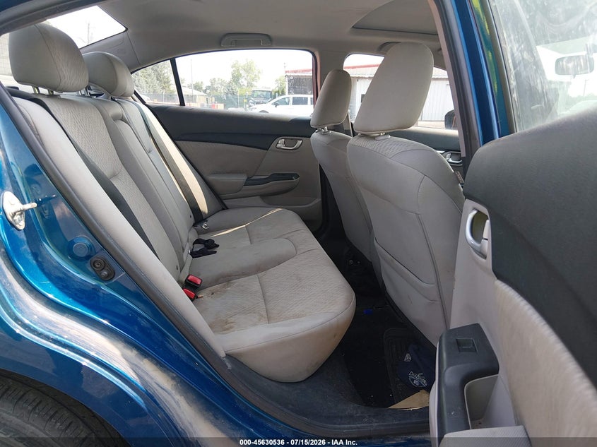 2014 Honda Civic VIN 2HGFB2F82EH560216 IAAI salvage auction — FRONT END, Salvage Title, sold $1,800 on 2026-07-23 (photo 8)