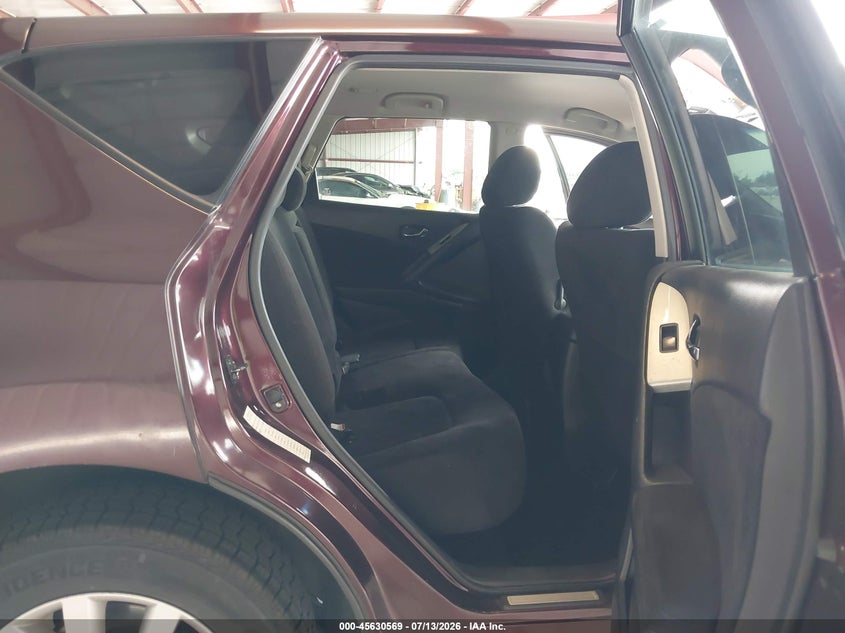 2014 Nissan Murano VIN JN8AZ1MU7EW404399 IAAI salvage auction — NORMAL WEAR, Clear - Dealer Only (California), sold $375 on 2026-07-28 (photo 8)