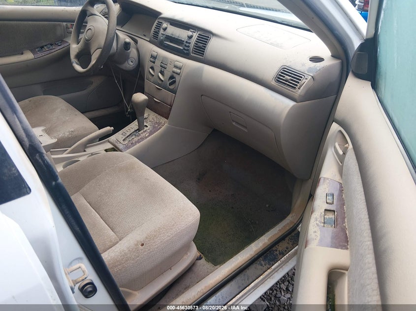 2003 Toyota Corolla VIN JTDBR32E030014817 IAAI salvage auction — FRONT END, Non-Repairable Certificate (West Virginia), sold $150 on 2026-09-04 (photo 5)