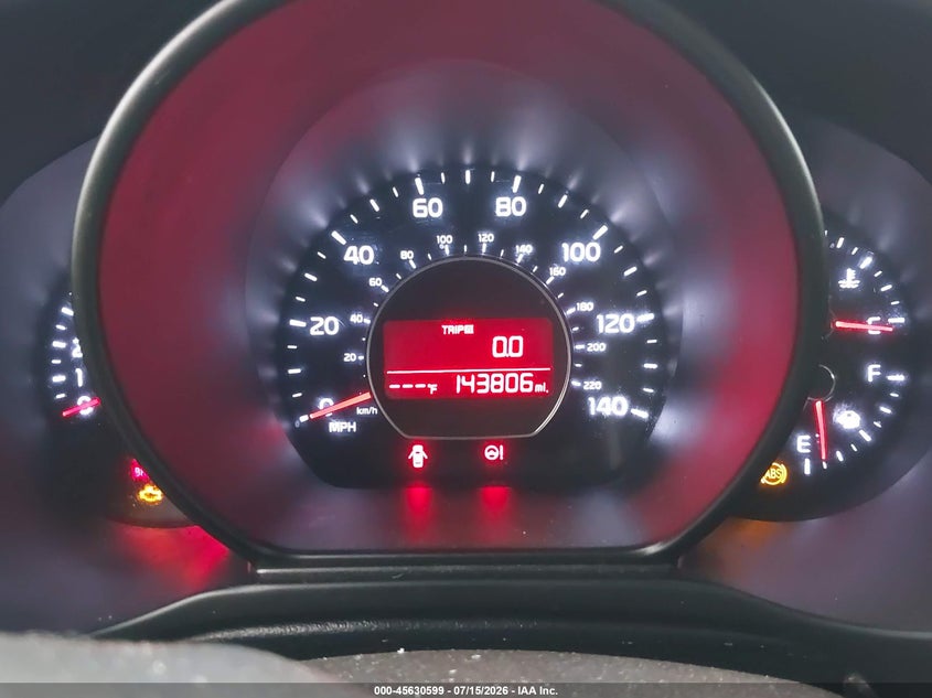 2016 Kia Soul VIN KNDJN2A29G7307802 IAAI salvage auction — THEFT, Original (Texas), sold $900 on 2026-07-29 (photo 7)