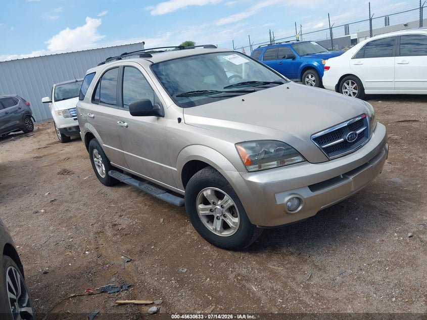 2006 Kia Sorento VIN KNDJD733865552333 IAAI salvage auction — NORMAL WEAR, Clear (Arizona), sold $150 on 2026-07-30 (photo 1)