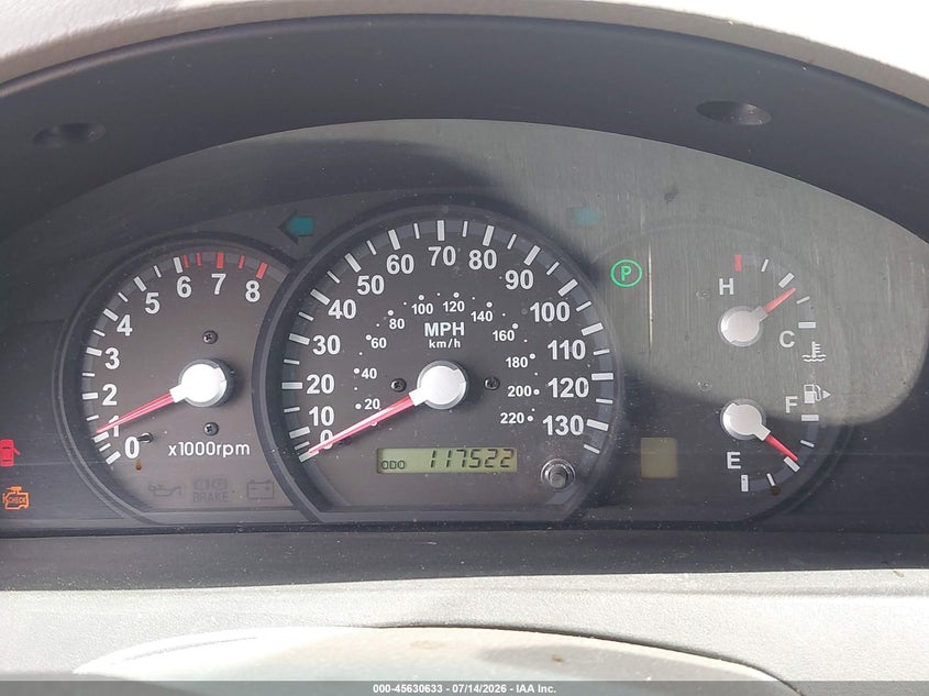 2006 Kia Sorento VIN KNDJD733865552333 IAAI salvage auction — NORMAL WEAR, Clear (Arizona), sold $150 on 2026-07-30 (photo 7)