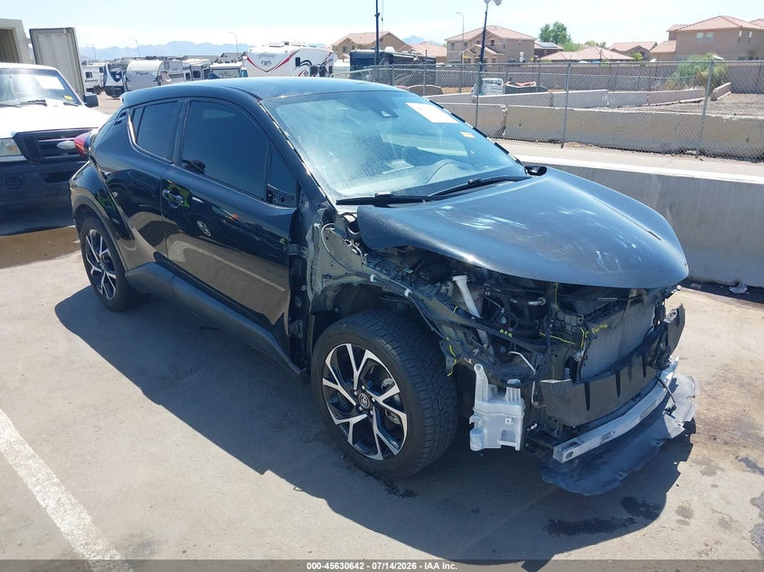 2018 Toyota C-hr VIN NMTKHMBX0JR034603 IAAI salvage auction — FRONT END, Salvage Title, sold $4,750 on 2026-07-24 (photo 1)