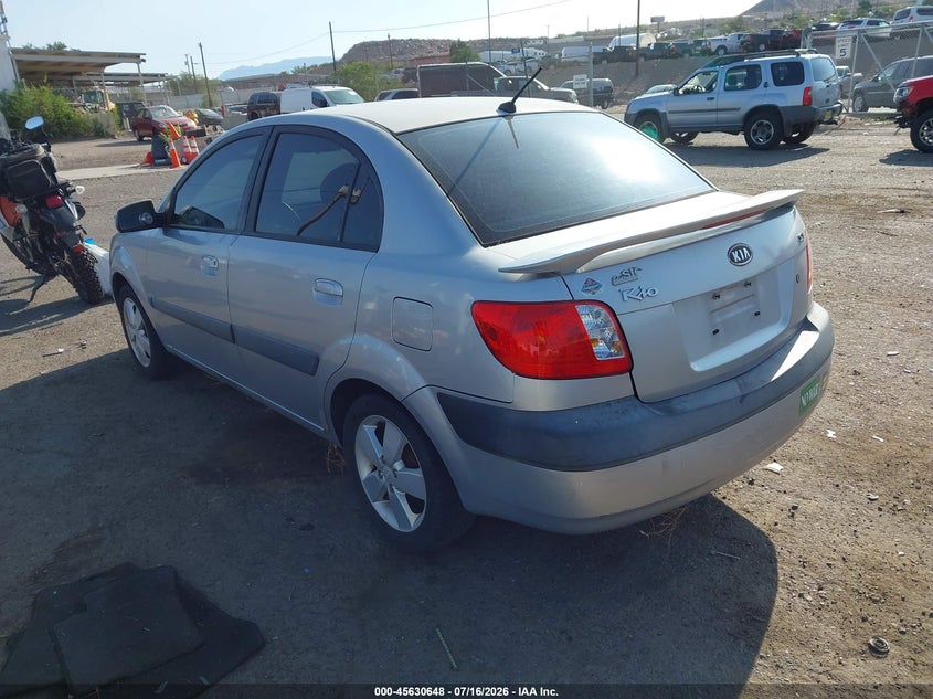 2007 Kia Rio VIN KNADE123276239067 IAAI salvage auction — NORMAL WEAR, Clear (New Mexico), sold $25 on 2026-07-29 (photo 3)