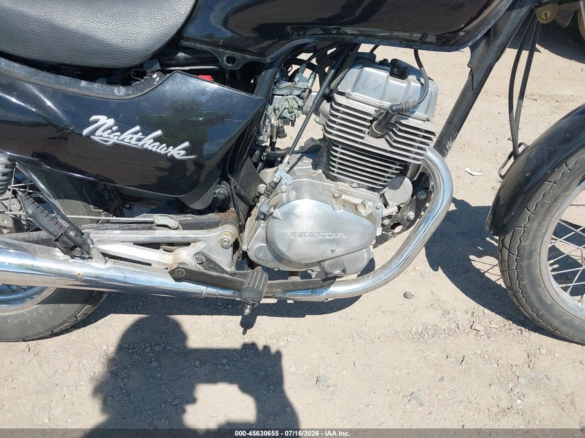 1993 Honda Cb250 VIN JH2MC240XPK205068 IAAI salvage auction — NORMAL WEAR, Clear (Montana), sold $25 on 2026-07-22 (photo 8)