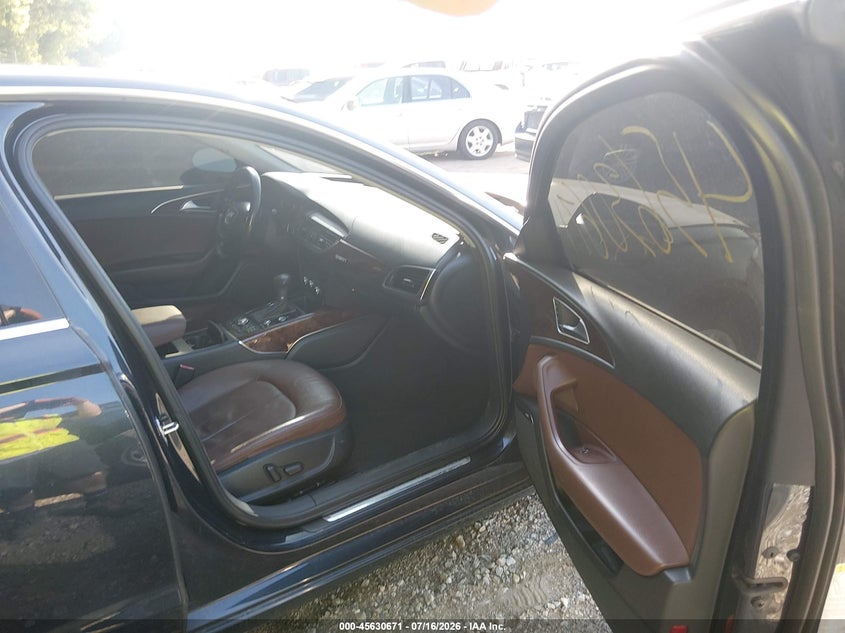 2014 Audi A6 VIN WAUFGAFC7EN026440 IAAI salvage auction — FRONT END, Original (West Virginia), sold $900 on 2026-07-29 (photo 5)