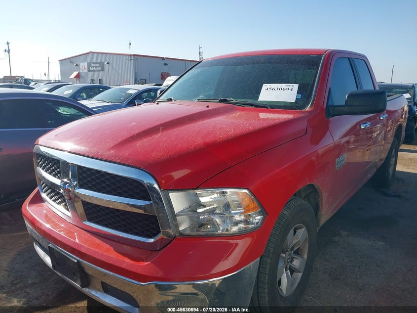 2017 Ram 1500 VIN 1C6RR6GG7HS654911 IAAI salvage auction — RIGHT SIDE, Original (Texas), sold $3,250 on 2026-08-26 (photo 2)