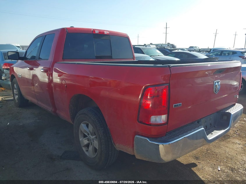 2017 Ram 1500 VIN 1C6RR6GG7HS654911 IAAI salvage auction — RIGHT SIDE, Original (Texas), sold $3,250 on 2026-08-26 (photo 3)