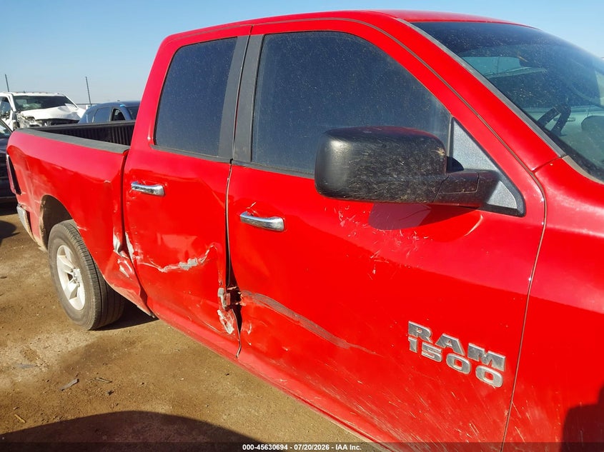 2017 Ram 1500 VIN 1C6RR6GG7HS654911 IAAI salvage auction — RIGHT SIDE, Original (Texas), sold $3,250 on 2026-08-26 (photo 6)
