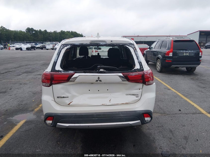 2017 Mitsubishi Outlander VIN JA4AD3A36HZ063866 IAAI salvage auction — REAR END, Repossession Paperwork (North Carolina), sold $2,300 on 2026-07-22 (photo 6)