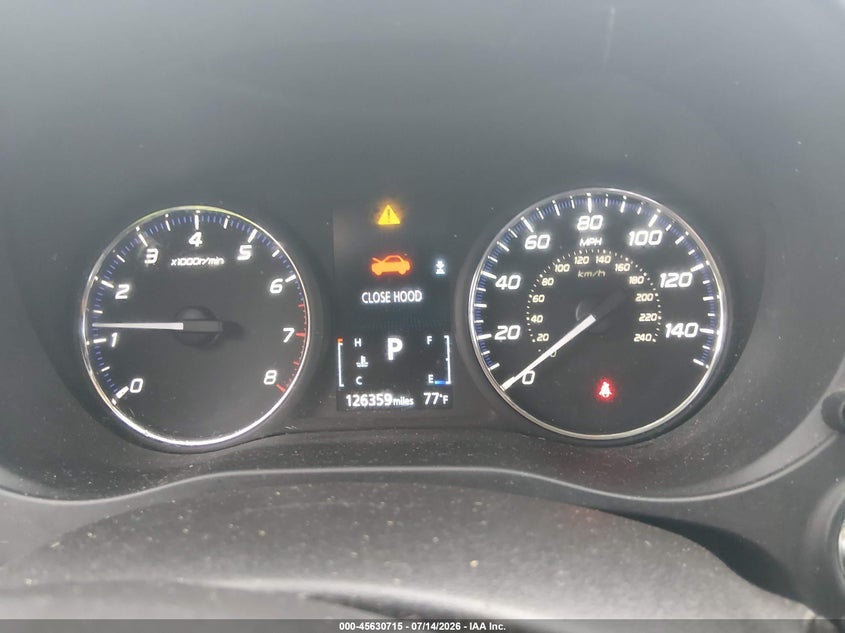 2017 Mitsubishi Outlander VIN JA4AD3A36HZ063866 IAAI salvage auction — REAR END, Repossession Paperwork (North Carolina), sold $2,300 on 2026-07-22 (photo 7)