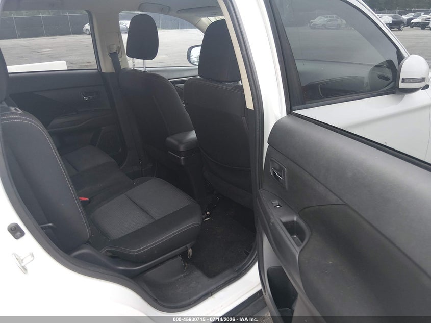 2017 Mitsubishi Outlander VIN JA4AD3A36HZ063866 IAAI salvage auction — REAR END, Repossession Paperwork (North Carolina), sold $2,300 on 2026-07-22 (photo 8)