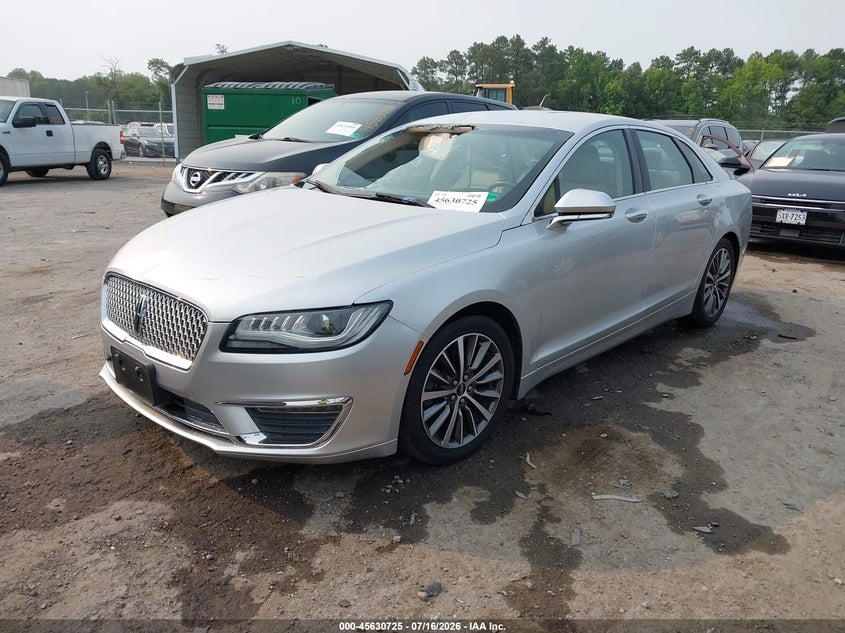 2018 Lincoln Mkz VIN 3LN6L5A9XJR615518 IAAI salvage auction — ROOF, Salvage Title, sold $3,050 on 2026-07-31 (photo 2)