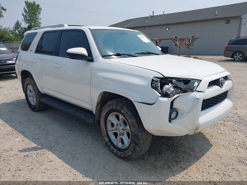 2016 Toyota 4runner VIN JTEBU5JR8G5381810 — IAAI salvage auction photo