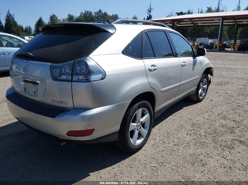 2005 Lexus Rx 330 VIN JTJHA31U650078306 IAAI salvage auction — RIGHT FRONT, Bill Of Sale (Washington), sold $775 on 2026-07-31 (photo 4)