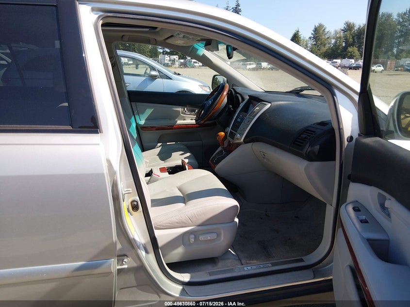 2005 Lexus Rx 330 VIN JTJHA31U650078306 IAAI salvage auction — RIGHT FRONT, Bill Of Sale (Washington), sold $775 on 2026-07-31 (photo 5)