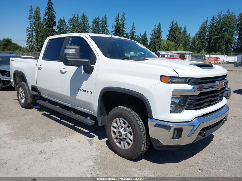 2025 Chevrolet Silverado 2500 VIN 2GC1KNE78S1229986 IAAI salvage auction — REAR END, Enterprise Vehicles Clear Only (North Carolina), sold $32,700 on 2026-07-22 (photo 1)