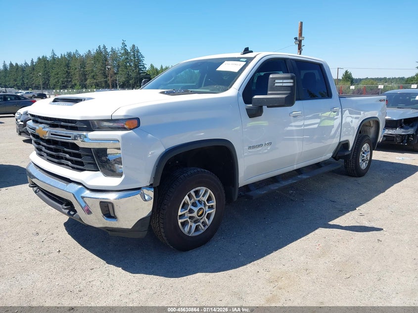 2025 Chevrolet Silverado 2500 VIN 2GC1KNE78S1229986 IAAI salvage auction — REAR END, Enterprise Vehicles Clear Only (North Carolina), sold $32,700 on 2026-07-22 (photo 2)