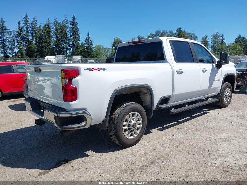 2025 Chevrolet Silverado 2500 VIN 2GC1KNE78S1229986 IAAI salvage auction — REAR END, Enterprise Vehicles Clear Only (North Carolina), sold $32,700 on 2026-07-22 (photo 4)