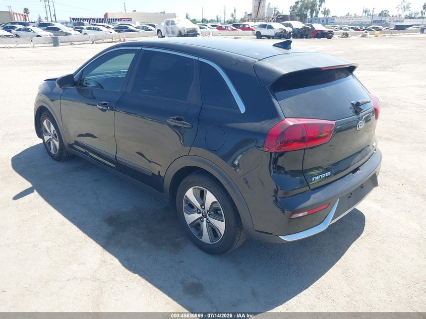 2017 Kia Niro VIN KNDCB3LC6H5076657 IAAI salvage auction — FRONT END, Salvage Title, sold $25 on 2026-08-02 (photo 3)