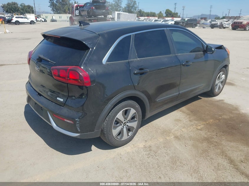 2017 Kia Niro VIN KNDCB3LC6H5076657 IAAI salvage auction — FRONT END, Salvage Title, sold $25 on 2026-08-02 (photo 4)