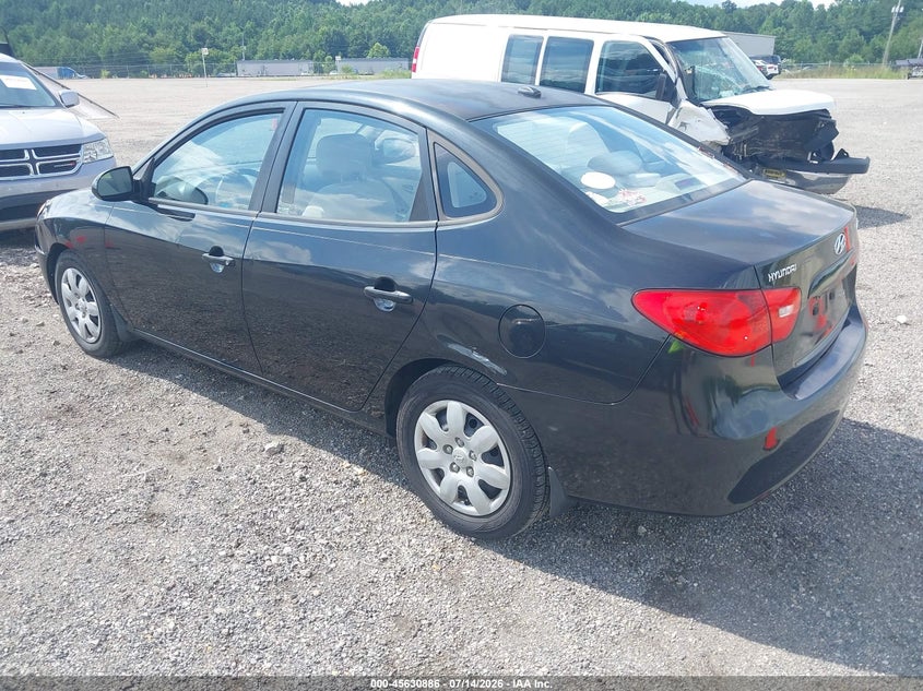2008 Hyundai Elantra VIN KMHDU46D08U481777 IAAI salvage auction — NORMAL WEAR, Clear (Alabama), sold $25 on 2026-07-22 (photo 3)