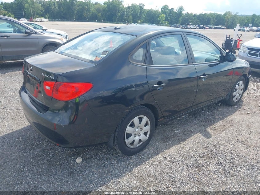 2008 Hyundai Elantra VIN KMHDU46D08U481777 IAAI salvage auction — NORMAL WEAR, Clear (Alabama), sold $25 on 2026-07-22 (photo 4)