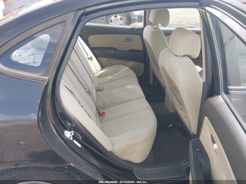 2008 Hyundai Elantra VIN KMHDU46D08U481777 IAAI salvage auction — NORMAL WEAR, Clear (Alabama), sold $25 on 2026-07-22 (photo 8)