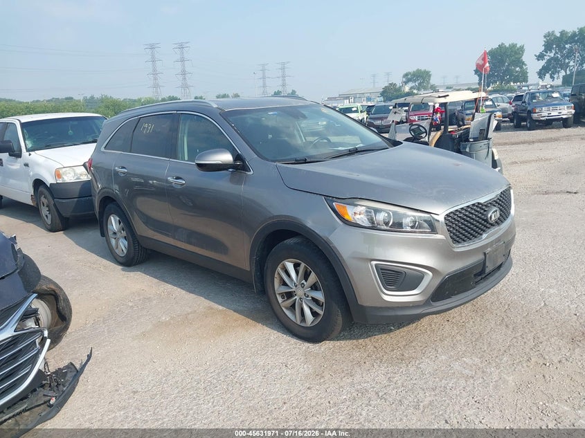 2018 Kia Sorento VIN 5XYPG4A32JG409347 IAAI salvage auction — NORMAL WEAR, Clear (Illinois), sold $3,450 on 2026-07-29 (photo 1)