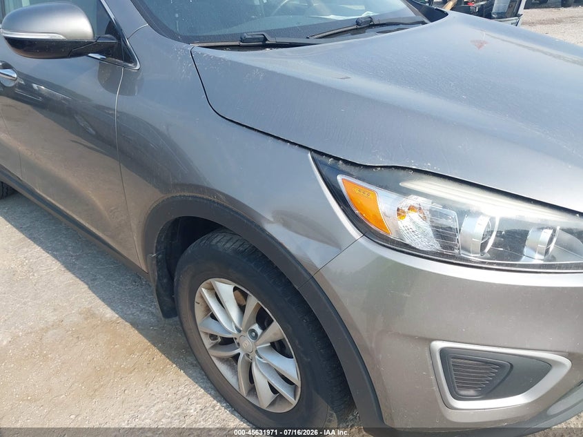 2018 Kia Sorento VIN 5XYPG4A32JG409347 IAAI salvage auction — NORMAL WEAR, Clear (Illinois), sold $3,450 on 2026-07-29 (photo 6)