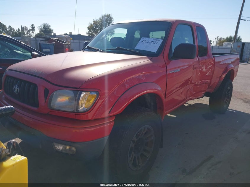 2004 Toyota Tacoma VIN 5TESN92N74Z415796 IAAI salvage auction — NORMAL WEAR, Clear - Dealer Only (California), sold $2,050 on 2026-07-28 (photo 2)