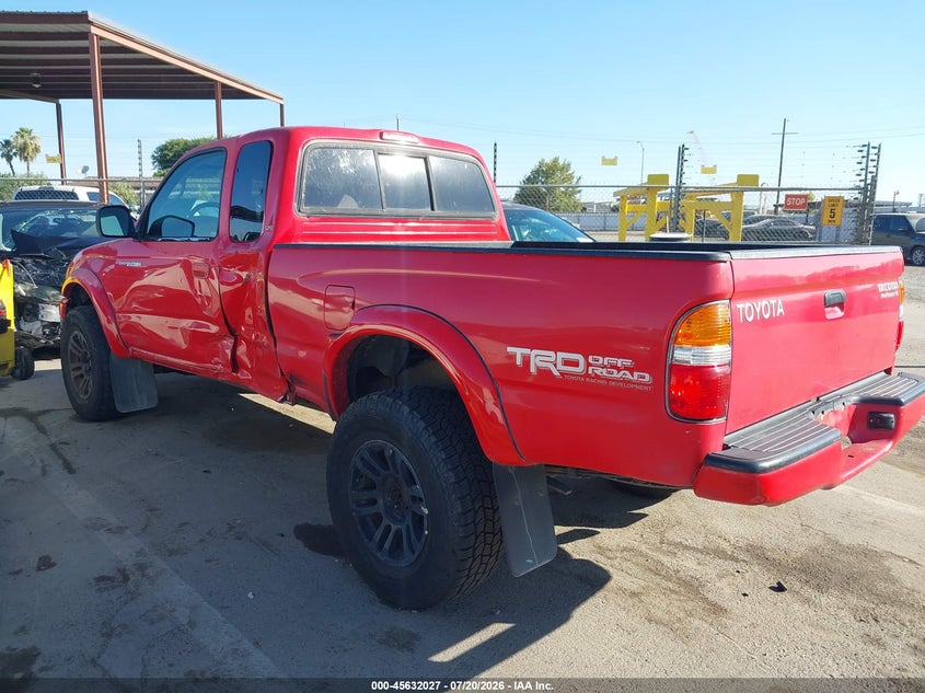 2004 Toyota Tacoma VIN 5TESN92N74Z415796 IAAI salvage auction — NORMAL WEAR, Clear - Dealer Only (California), sold $2,050 on 2026-07-28 (photo 3)