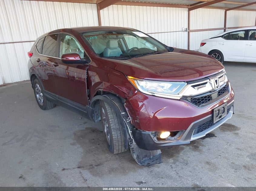 2019 Honda Cr-v VIN 7FARW2H80KE060462 IAAI salvage auction — RIGHT FRONT, Salvage Title, sold $6,300 on 2026-07-30 (photo 1)